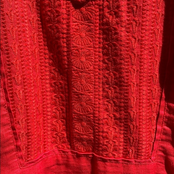 NWT Saint Tropez west linen tunic - Picture 2 of 8